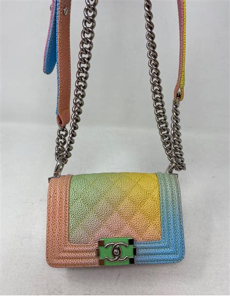 rainbow boy bag chanel|chanel bag.